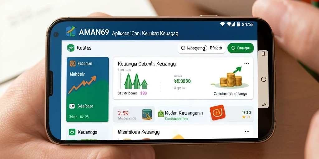 Tampilan antarmuka AMAN69 untuk pengelolaan Catatan Keuangan.