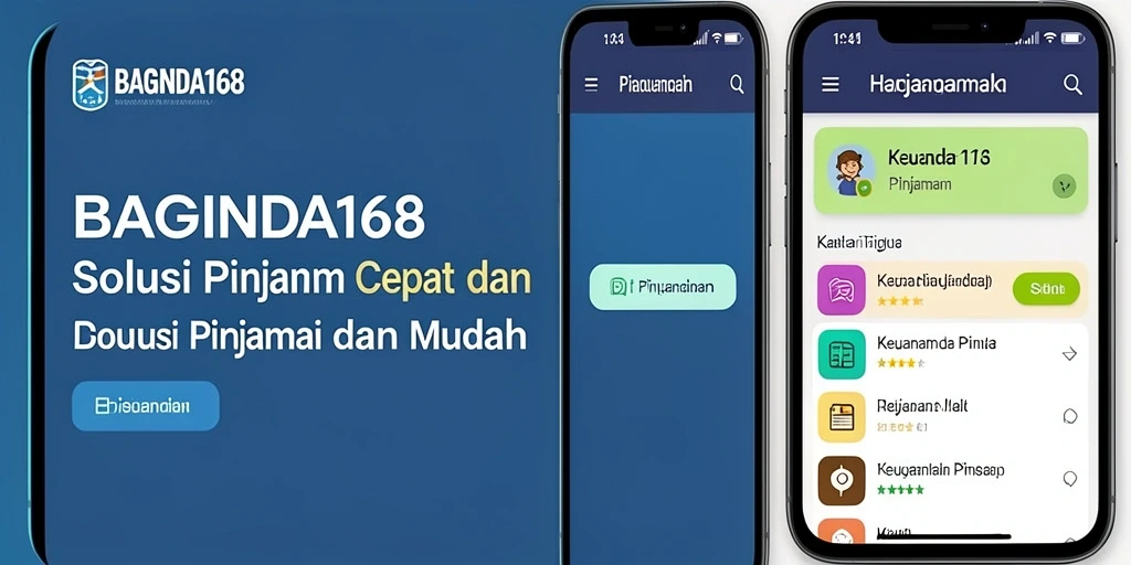 Antarmuka aplikasi BAGINDA168 yang intuitif dan informatif.