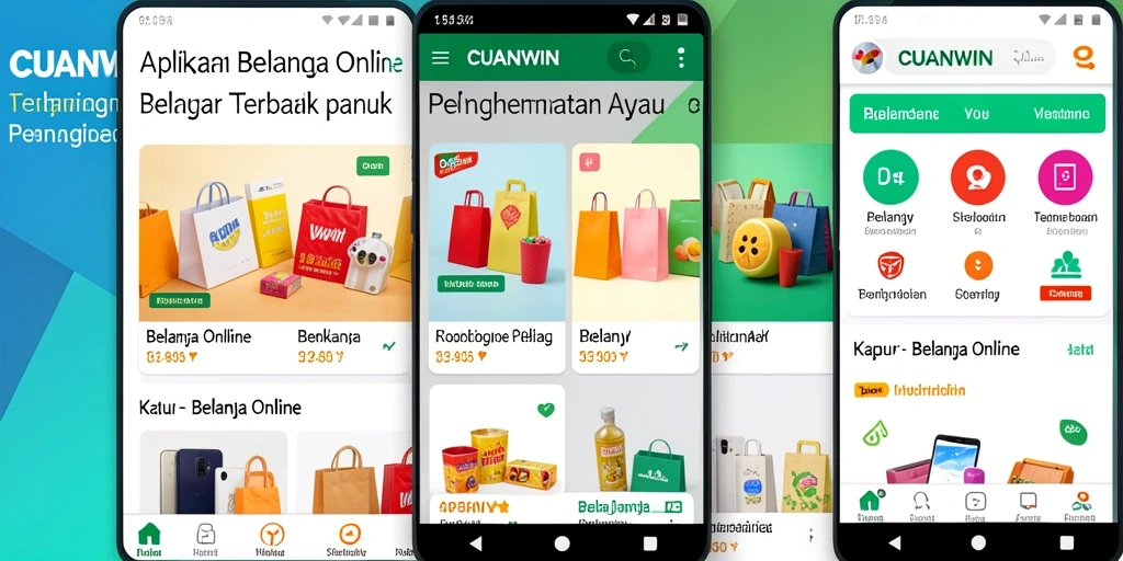 Tampilan antarmuka CUANWIN yang menarik dan mudah digunakan.