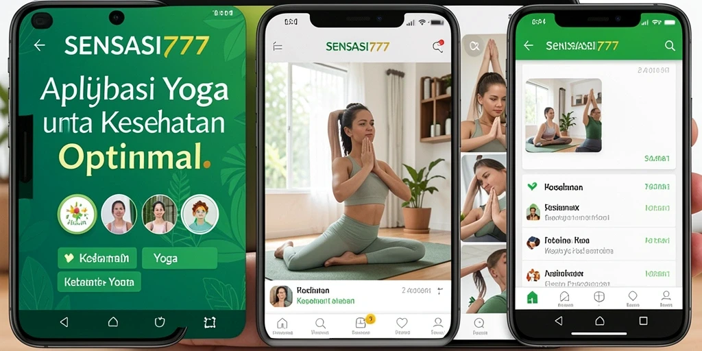 Tampilan antarmuka SENSASI777 dengan fitur yoga yang interaktif.